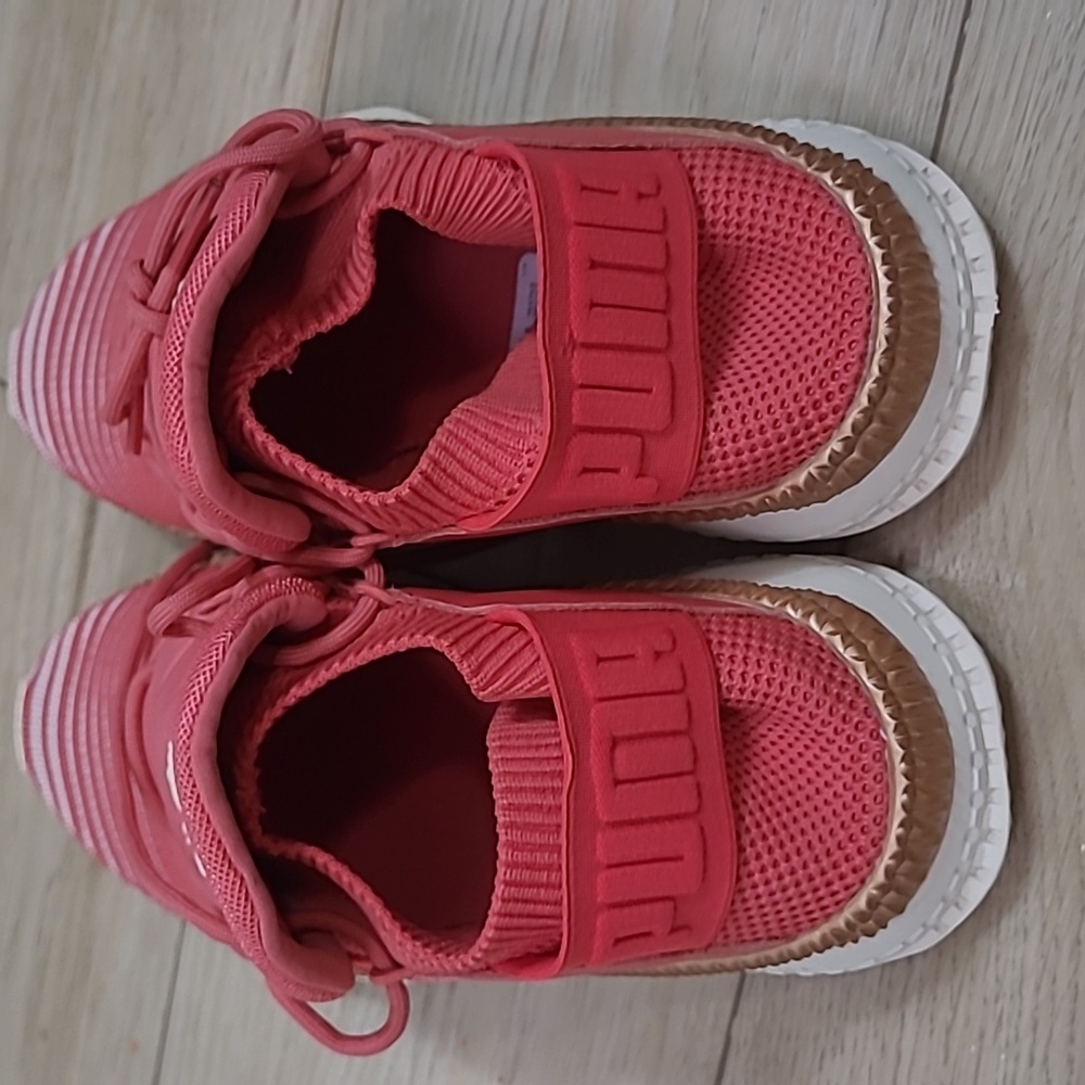 Puma Ignite Peach Gold White Size 9/40 - Picture 3 of 12